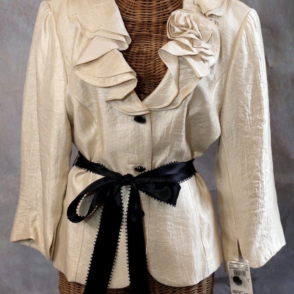 ADRIANNA PAPELL Evening Essentials Blazer